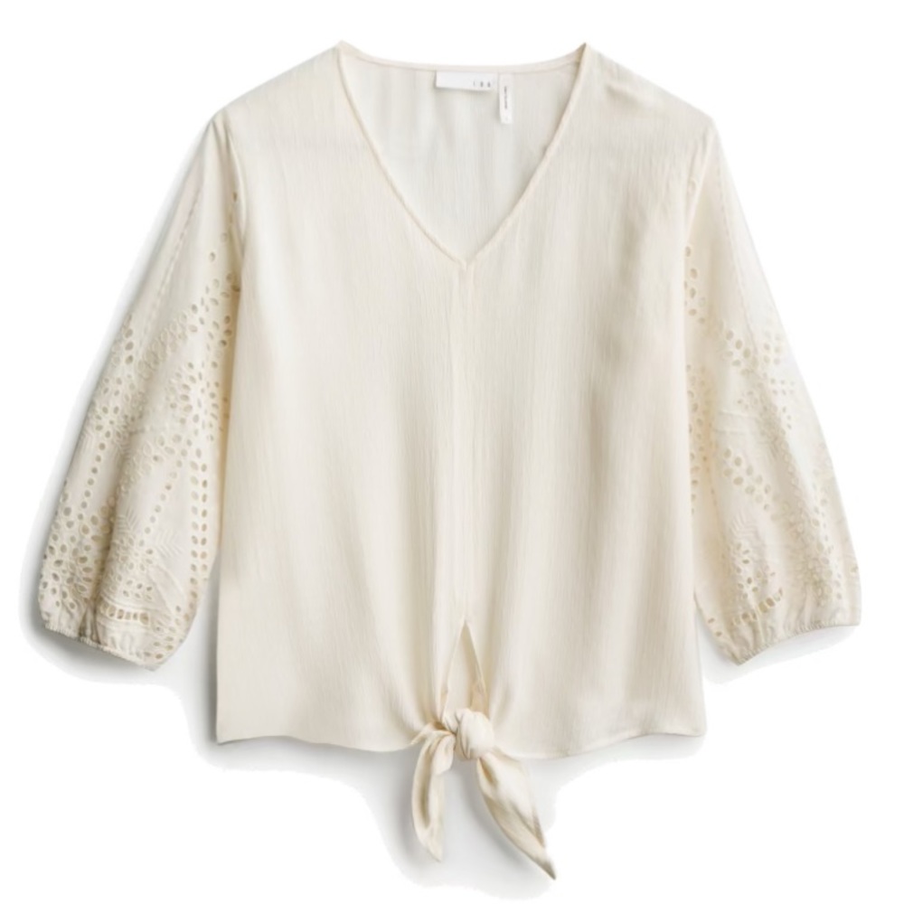 LUQ Tie Front Top